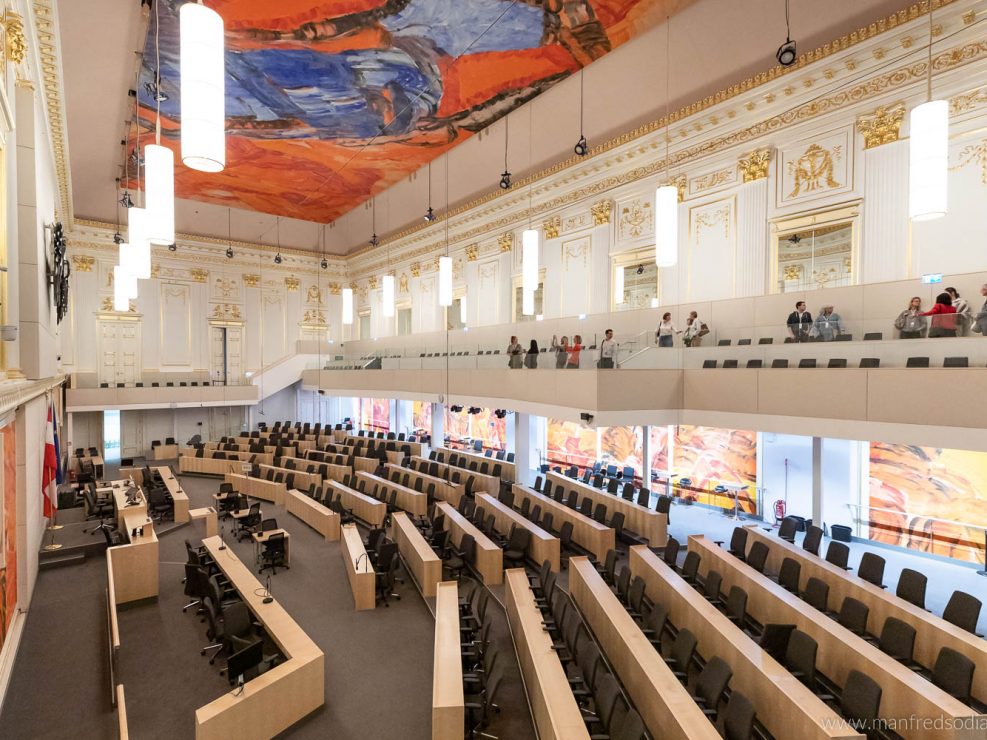 Österreichisches Parlament in der Hofburg