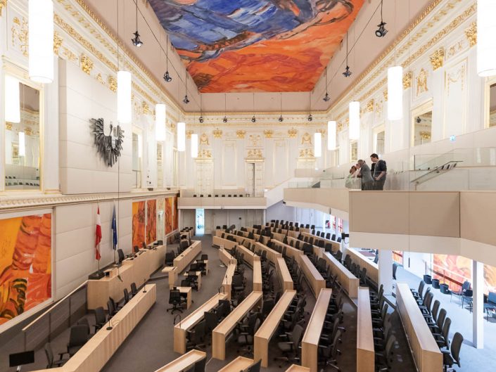 Österreichisches Parlament in der Hofburg